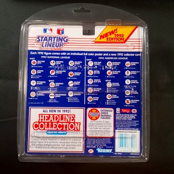 Starting Lineup - 1992 - Ken Griffey Jr - Base Series w/Special Series Poster - Picture 2 of 3